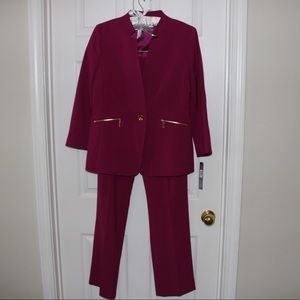 Cranberry Pantsuit size 8